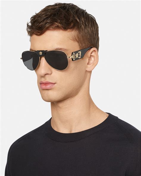 versace sunglasses men ve|authentic Versace men's sunglasses.